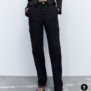 Black Cargo Pants